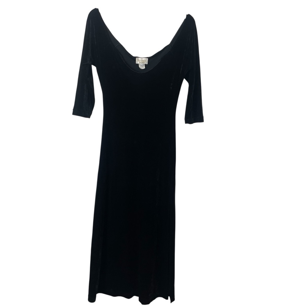 Victoria's‎ Secret Black Dress V-neck 3/4 Sleeve